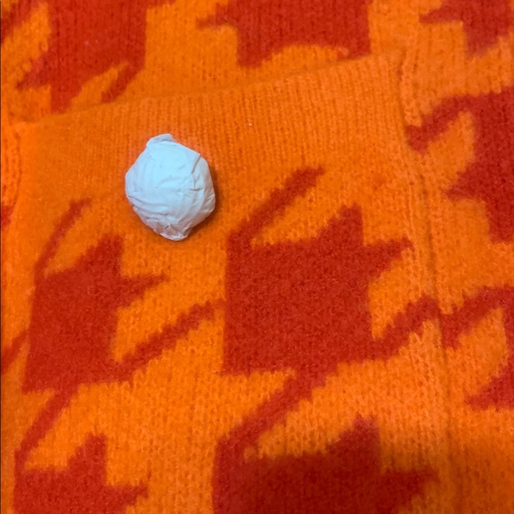 English Factory Vibrant Orange sweater - Picture 3 of 6